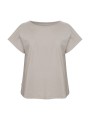 COTTOVER Top Lady (GOTS) dark sand personnalisable
