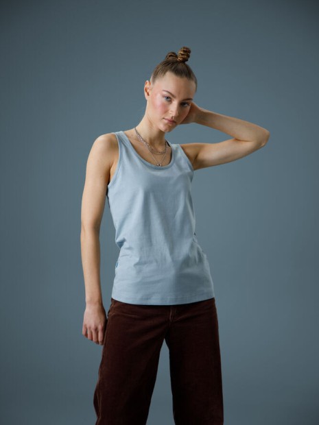 T-Shirts à personnaliser COTTOVER Tanktop Lady misty blue