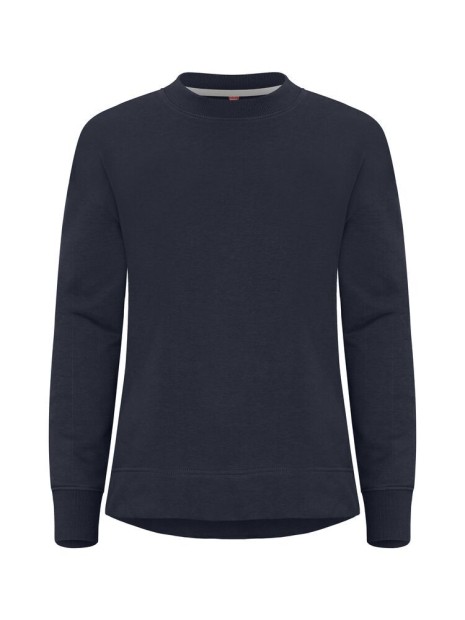 CLIQUE Miami PRO Roundneck Women bleu foncé personnalisable