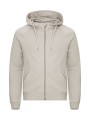 CLIQUE Miami PRO Hoody Full Zip stone personnalisable
