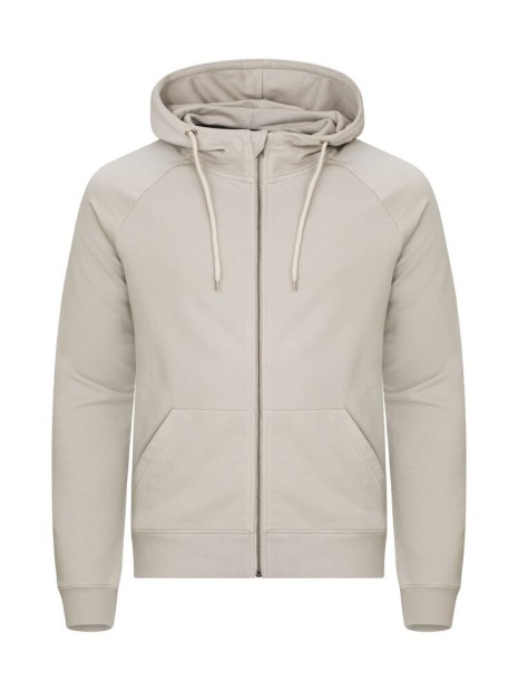 CLIQUE Miami PRO Hoody Full Zip stone personnalisable