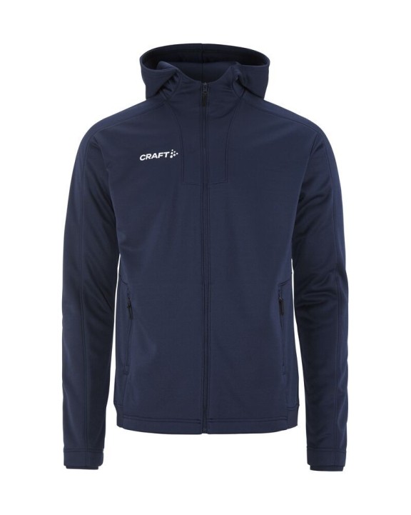 CRAFT Evolve 2.0 Brushed Hood Jacket M Jacke personalisierbar