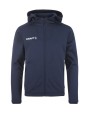 CRAFT Evolve 2.0 Brushed Hood Jacket JR Jacke personalisierbar