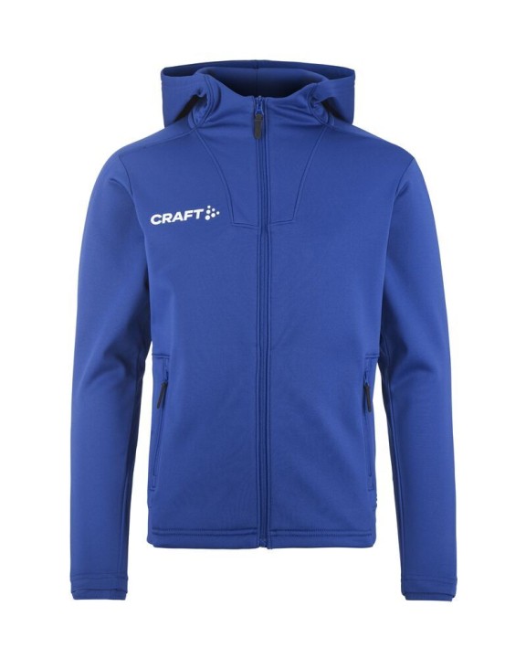 CRAFT Evolve 2.0 Brushed Hood Jacket JR Jacke personalisierbar