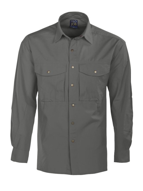 PROJOB 5210 CHEMISE stone grey personnalisable