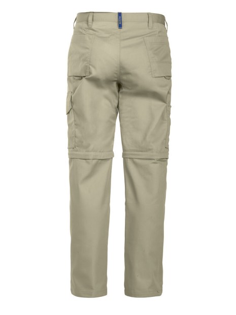 PROJOB 2502 PANTALON CONVERTIBLE khaki personnalisable