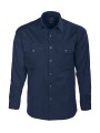 PROJOB 5203 CHEMISE MANCHES LONGUES bleu marine personnalisable
