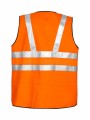 PROJOB 6702 VEST HV - EN471 CLASSE 3 orange personnalisable
