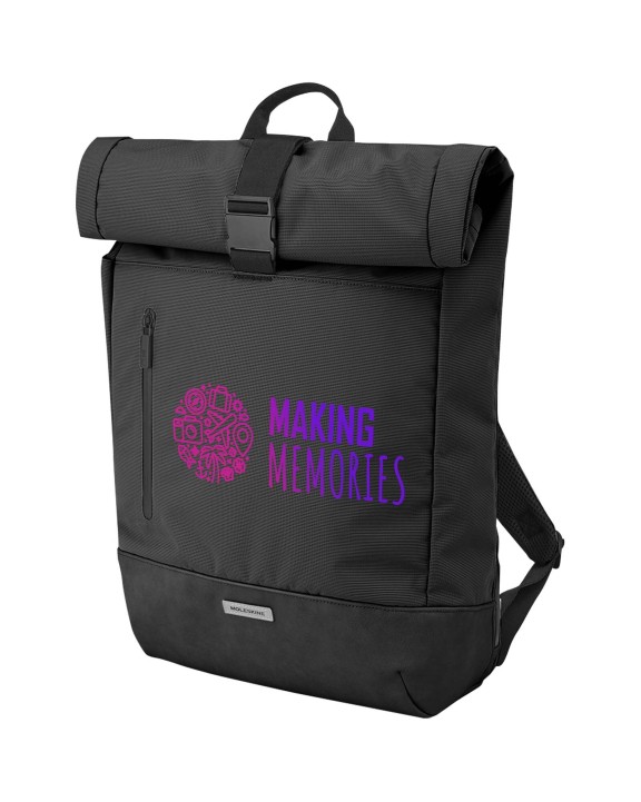 MOLESKINE Moleskine Metro Rolltop Rucksack Tasche personalisierbar