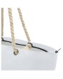 Sac & bagagerie personnalisable 4DO Sac shopping Panama recyclé GRS isotherme de plage avec poignées en cordelette 23L