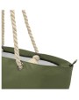 Sac & bagagerie personnalisable 4DO Sac shopping Panama recyclé GRS isotherme de plage avec poignées en cordelette 23L