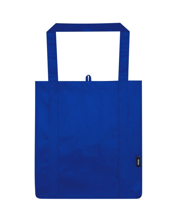 Tote bag personnalisable 4DO Sac shopping Liberty non tissé recyclé GRS avec fond rigide de 29L