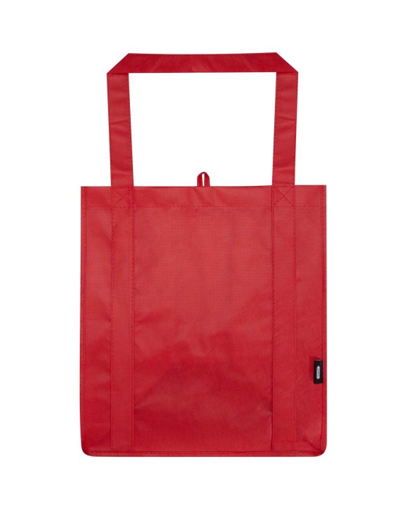 Tote bag personnalisable 4DO Sac shopping Liberty non tissé recyclé GRS avec fond rigide de 29L