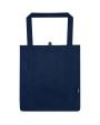 Tote bag personnalisable 4DO Sac shopping Liberty non tissé recyclé GRS avec fond rigide de 29L
