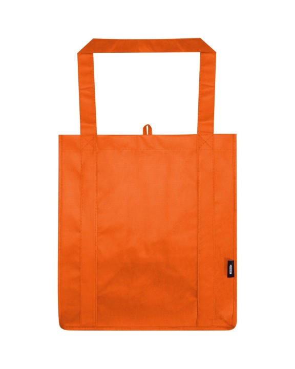 Tote bag personnalisable 4DO Sac shopping Liberty non tissé recyclé GRS avec fond rigide de 29L