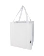 Tote bag personnalisable 4DO Sac shopping Liberty non tissé recyclé GRS avec fond rigide de 29L