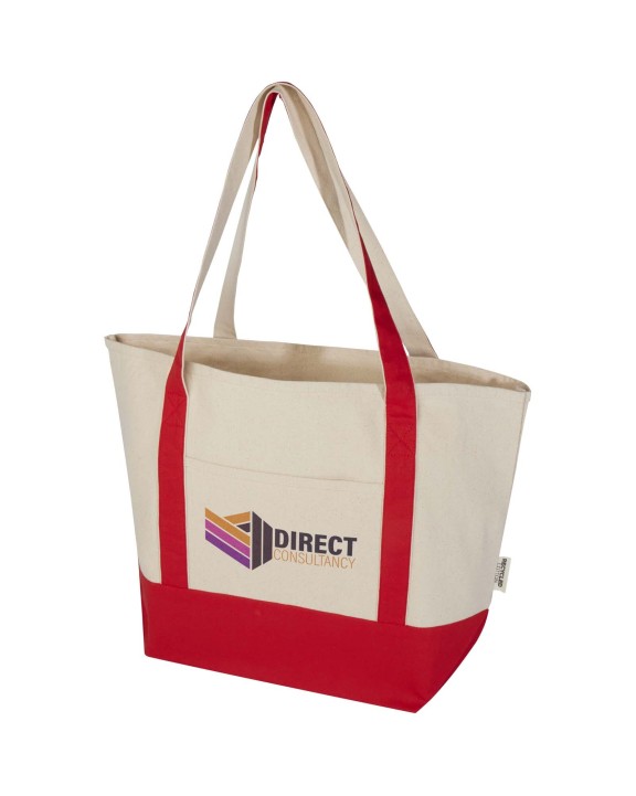 Tote bag personnalisable 4DO Sac shopping Sam en coton recyclé GRS 320 g/m²
