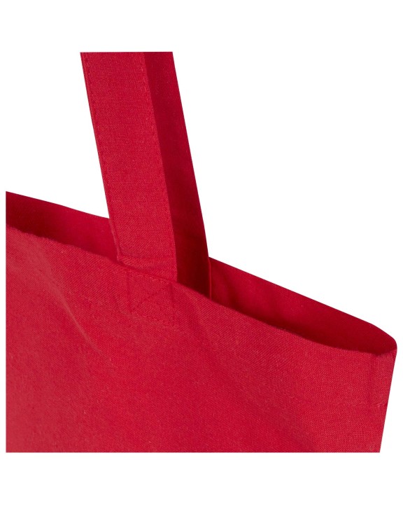 Tote bag personnalisable 4DO Sac shopping Madras Blend en coton recyclé GRS 140 g/m²