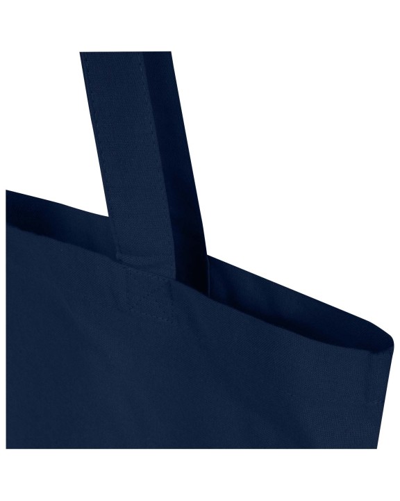 Tote bag personnalisable 4DO Sac shopping Madras Blend en coton recyclé GRS 140 g/m²