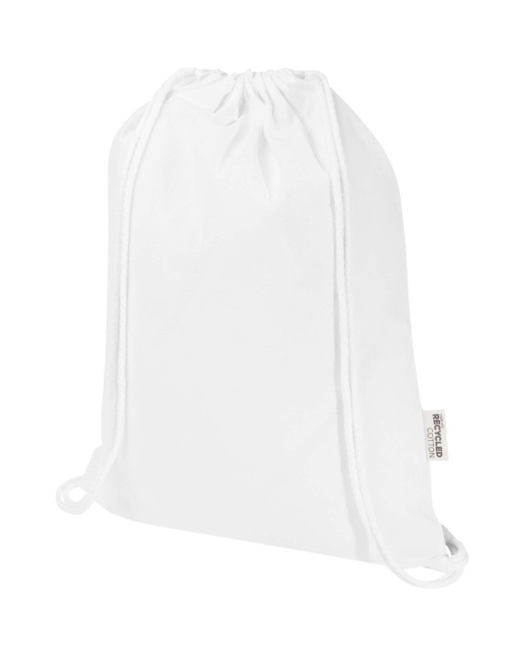 Sac & bagagerie personnalisable 4DO Sac de 5 L avec cordon Oregon Blend en coton recyclé 140 g/m² certifié GRS