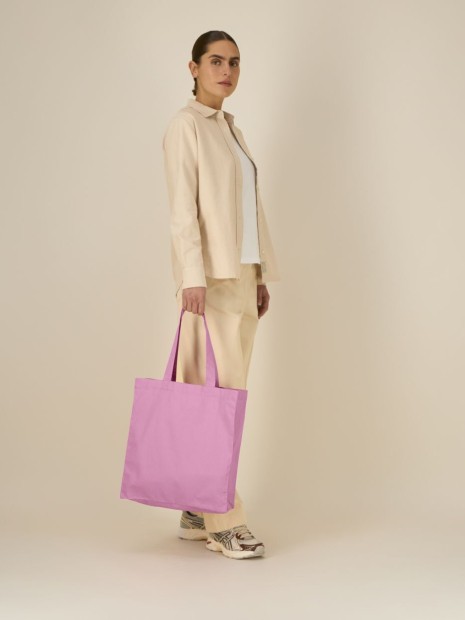 Tote bags à personnaliser STANLEY/STELLA Mid Tote Bag Bubble Pink
