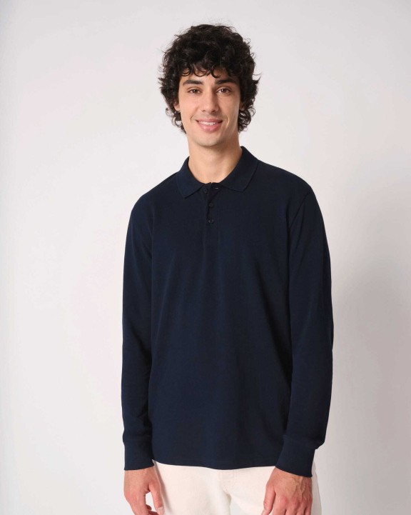 Polos personnalisable IDEAL BASIC BRAND Polo piqué LSL homme