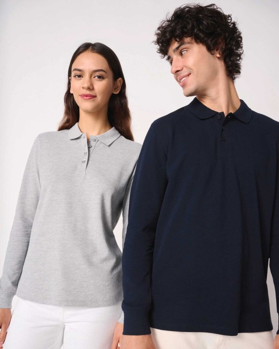 Polos personnalisable IDEAL BASIC BRAND Polo piqué LSL femme
