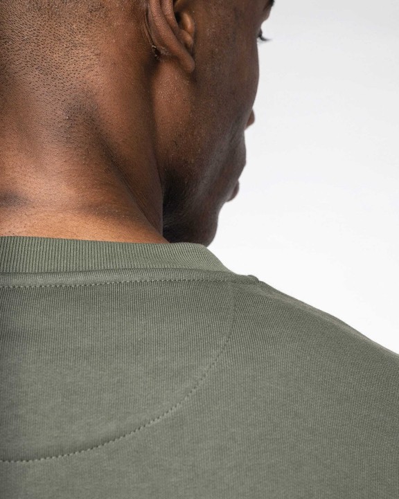 Sweat-shirt personnalisable NATIVE SPIRIT Sweat-shirt écoresponsable à col rond à épaules tombantes molleton gratté unisexe