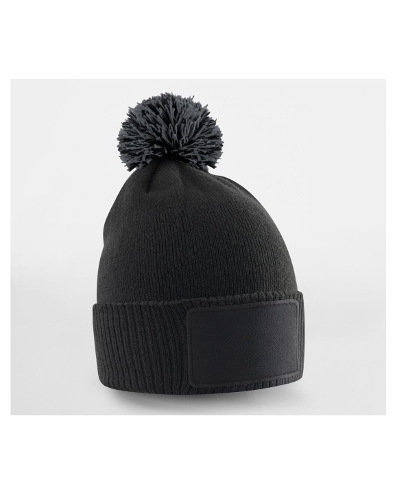 Bonnets personnalisable BEECHFIELD KIDS SNOWSTAR PATCH BEANIE