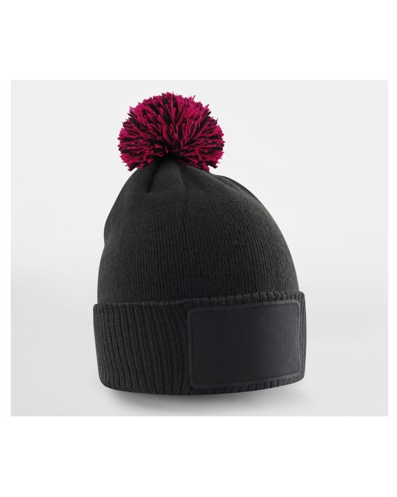 Bonnets personnalisable BEECHFIELD KIDS SNOWSTAR PATCH BEANIE