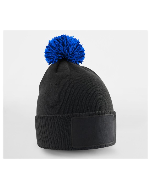Bonnets personnalisable BEECHFIELD KIDS SNOWSTAR PATCH BEANIE