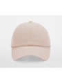 BEECHFIELD JUNIOR LOW PROFILE 6 PANEL DAD CAP peach personnalisable
