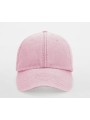 BEECHFIELD JUNIOR LOW PROFILE VINTAGE CAP vintage dusky pink personnalisable