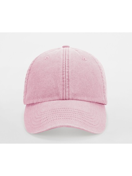 BEECHFIELD JUNIOR LOW PROFILE VINTAGE CAP vintage dusky pink personnalisable
