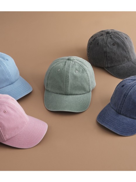 Casquettes à personnaliser BEECHFIELD JUNIOR LOW PROFILE VINTAGE CAP 