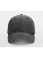 BEECHFIELD JUNIOR LOW PROFILE VINTAGE CAP vintage noir personnalisable