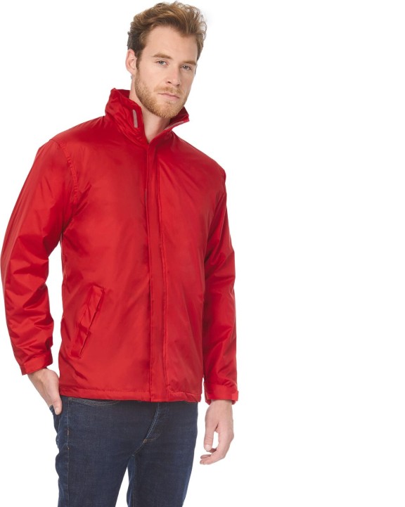 Veste personnalisable B&C Coupe-vent doublé Ocean Shore