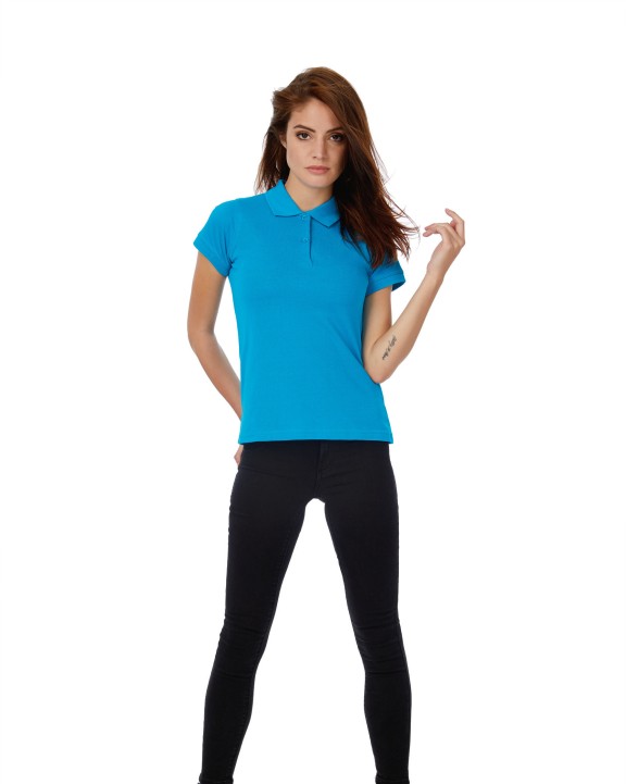 Polo personnalisable B&C Polo femme Safran Pure