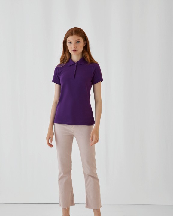 Polo personnalisable B&C Polo femme Safran Pure