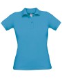 Polo personnalisable B&C Polo femme Safran Pure
