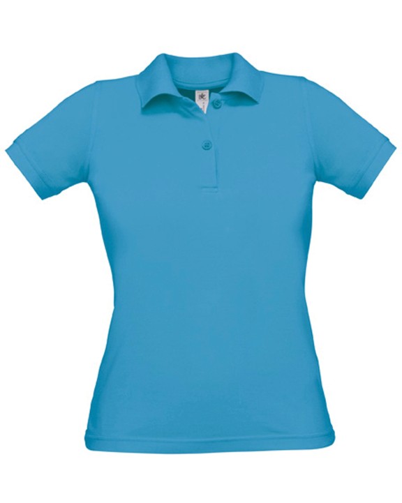Polo personnalisable B&C Polo femme Safran Pure