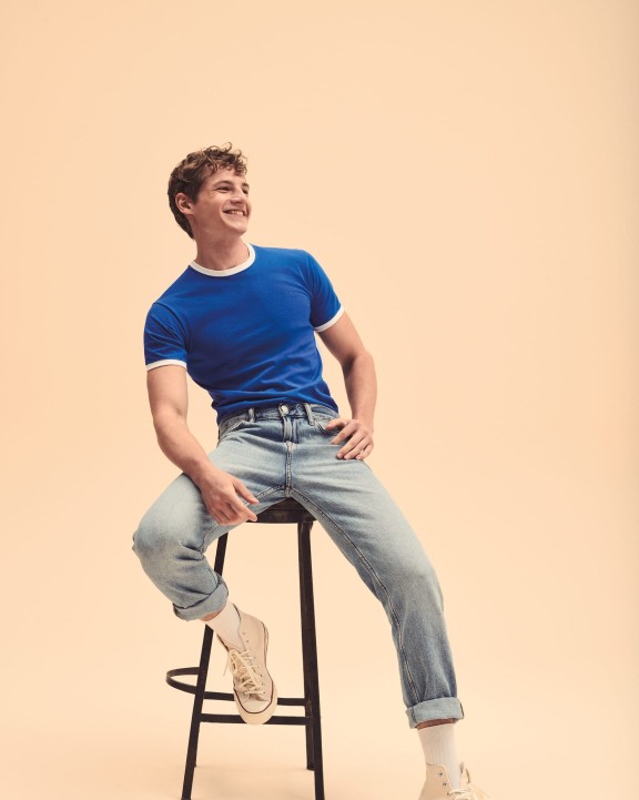 T-shirt personnalisable FOL T-shirt Ringer Valueweight