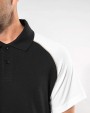 Polo personnalisable KARIBAN Polo baseball manches courtes