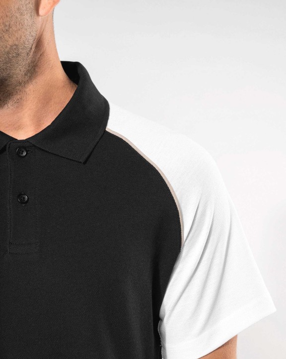 Polo personnalisable KARIBAN Polo baseball manches courtes