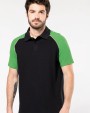 KARIBAN Baseball > Kurzarm Poloshirt Poloshirt personalisierbar