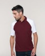 KARIBAN Baseball > Kurzarm Poloshirt Poloshirt personalisierbar
