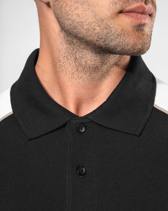 Polo personnalisable KARIBAN Polo baseball manches courtes