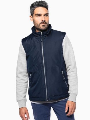 Bodywarmer doublé polaire homme