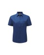 Hemd RUSSELL Ladies' Ss Polycotton Poplin Shirt voor bedrukking &amp; borduring