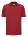 RUSSELL Polo Heavy Duty rouge vif personnalisable